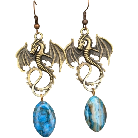 Stonewear Jewelry Designs Jewelry - Dragon Earrings